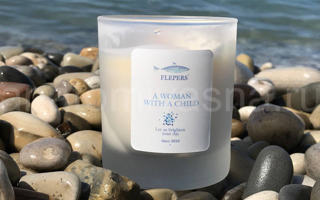 отзыв о Свеча Flepers A woman with a child